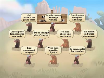  Passe Compose Avec Avoir (Whack-a-mole)