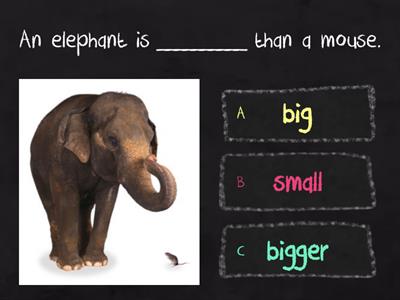 Comparison of Adjectives 形容詞的比較級