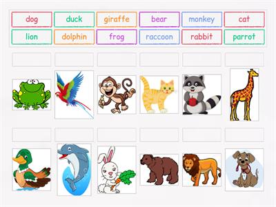 Revision: Animals (1a-3b)