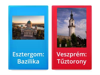 Dunántúli-középhegység városok