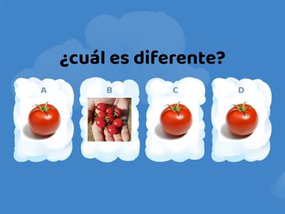 qué frutas son iguales