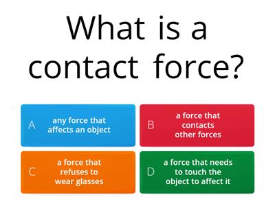 yr 10 Forces Revision