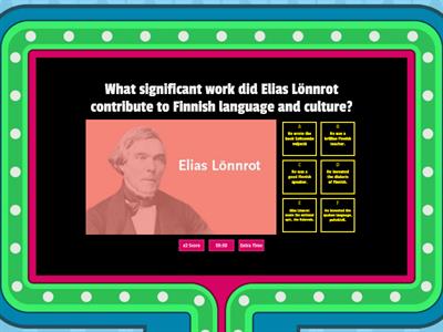 Finnish language quiz / history