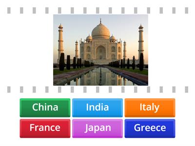  The most famous landmarks in each country