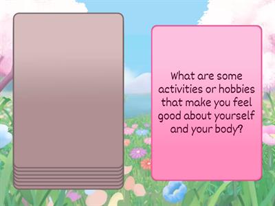 Body image and teenagers questions