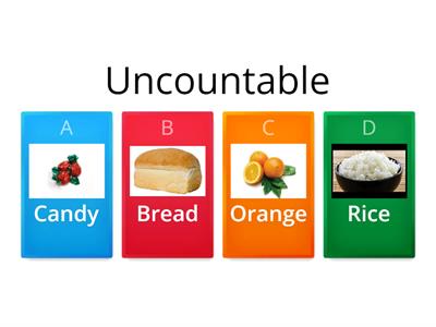 Countable or Uncountable Nouns