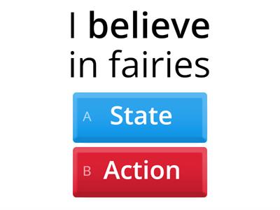 State or action verbs?