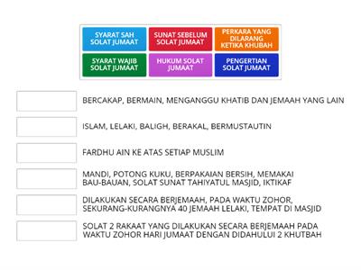 TAHUN 5 : IBADAT- SOLAT JUMAAT