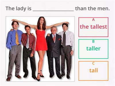 Comparatives & Superlatives