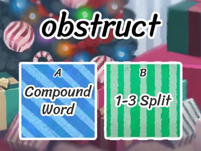  4.7-4.8  Compound word or 1-3 split?