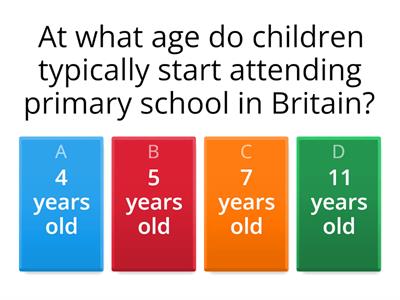 Secondary education in Britain