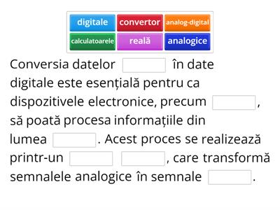 5. Ex. de tip completare