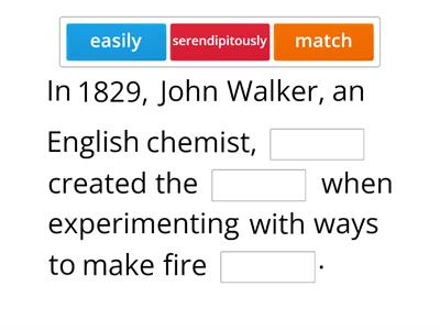 Inventions That Made Nothing for Their Inventors - Matches