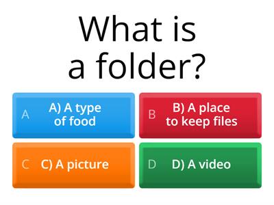 file vs folder 