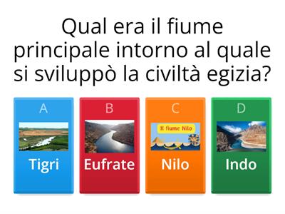 quiz antico Egitto