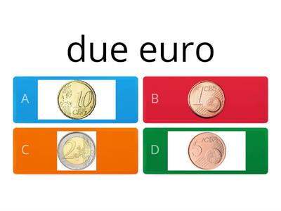 TrainingCognitivo.it | Quiz: denaro e valore (euro monete)