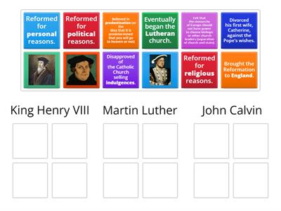 The Reformation Figures