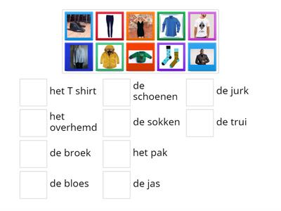 T3 - Kleding en schoenen 1