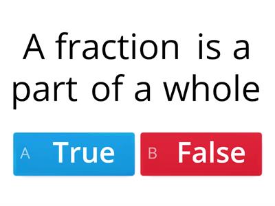  Fractions Quiz