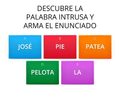 PALABRA INTRUSA