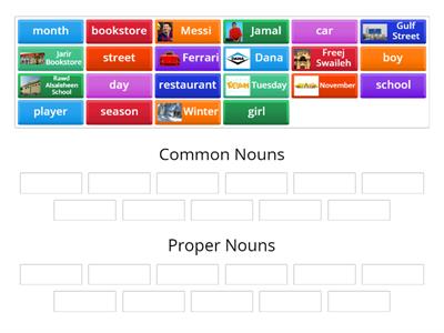 Common & Proper Nouns 