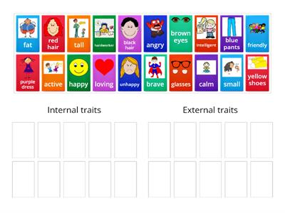 Internal and External Character traits