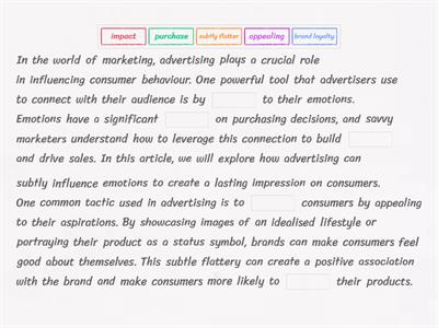 Advertising and Emotions