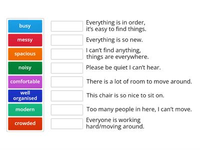 Office adjectives (Pre-intermediate)