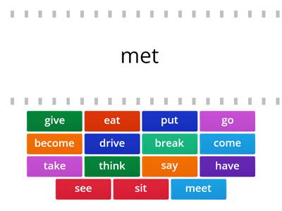 SpeakOut. Starter. Unit 8.1:Past Simple. Irregular Verbs.1