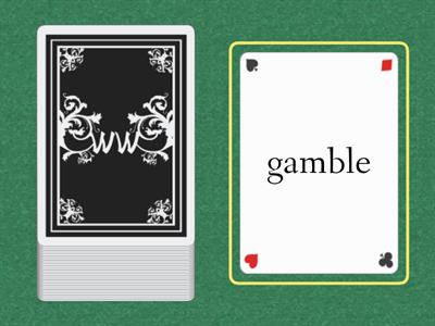 Consonant le word cards with Rule Breaker stle
