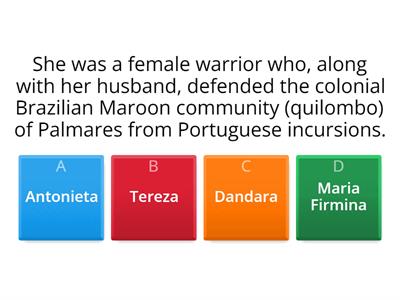 Important Black Women in Brazil