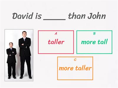 Comparatives