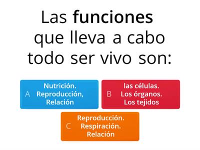 Funciones vitales en los seres vivos: La nutrición 