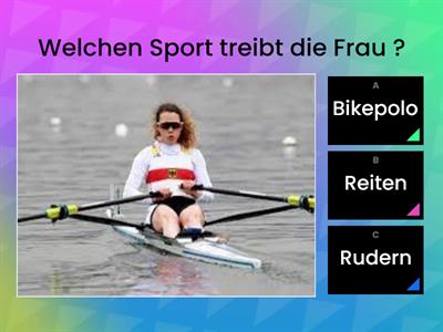 Mach mit! Die Welt des Sports - VOKABELN