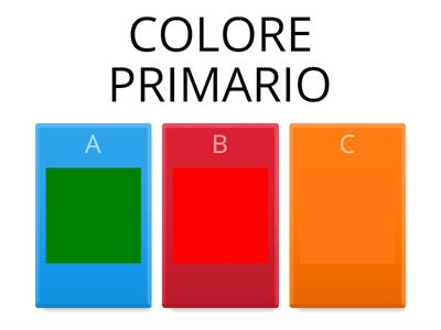 Colori primari e colori secondari