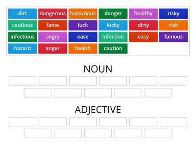 Word formation: Warning and advice