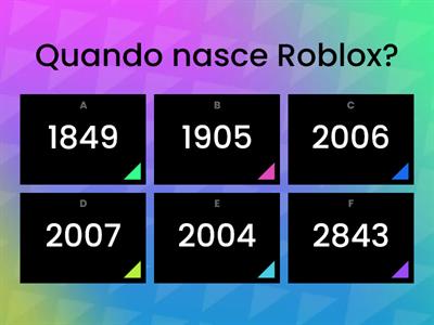 ROBLOX QUIZ