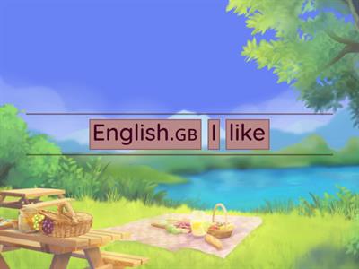 my english game 