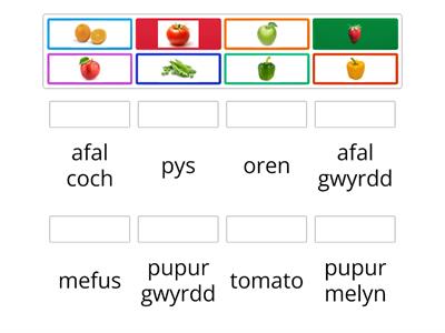 matching game - welsh foods