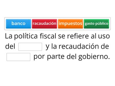 LA POLITICA FISCAL FRENTE AL DESARROLLO Y CRECIMIENTO ECONOMICO