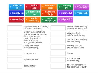 MENTAL HEALTH STORIES (Listening)