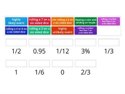 Probability match up