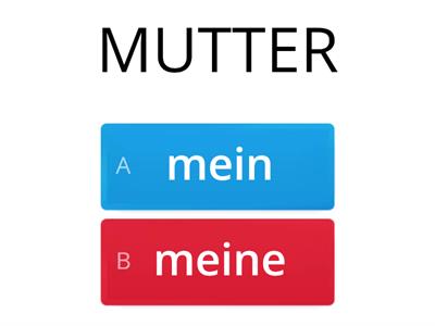 Meine Familie mein-meine