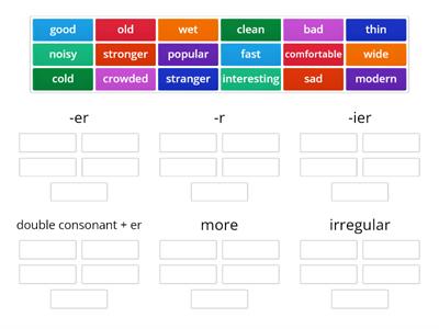 Comparatives