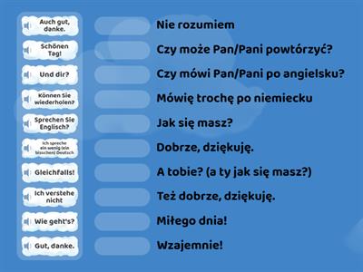 podstawowe wyrażenia po niemiecku 