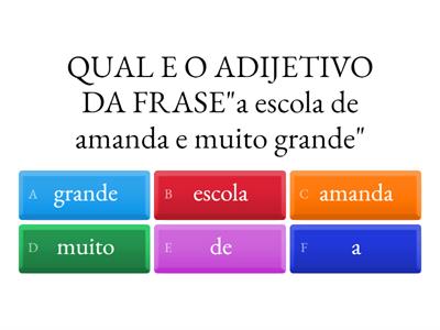 lingua portuguesa: ADJETIVOS
