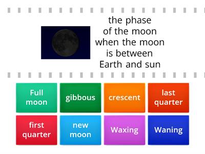 P5 Moon Phases Vocab