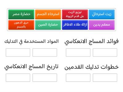 مهارة المساج الانعكاسي  