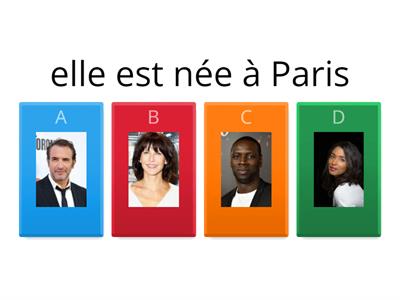 acteurs et actrices francophones