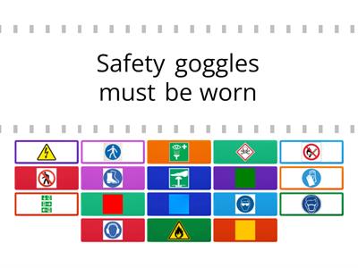 Health and safety symbols